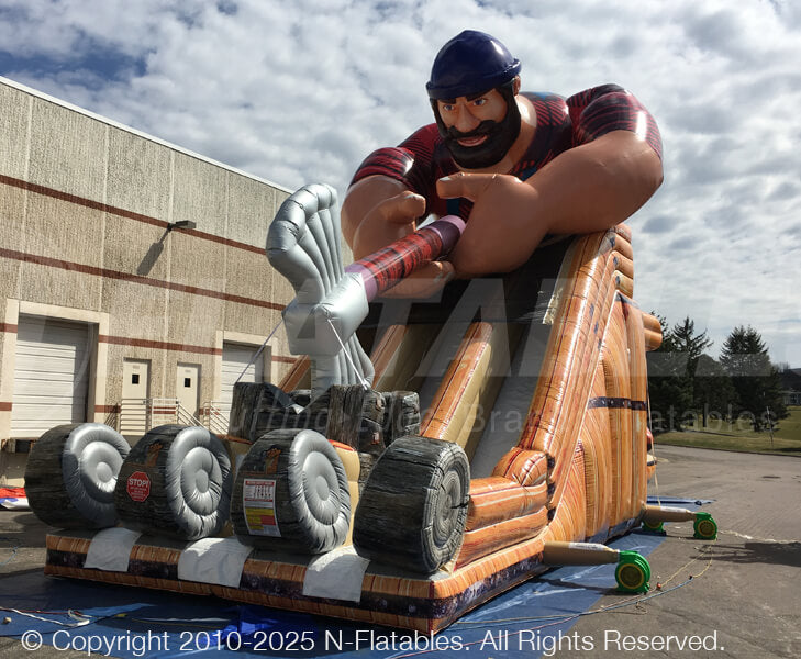 Lumberjack (24’) Dual Slide - The Jump Pad