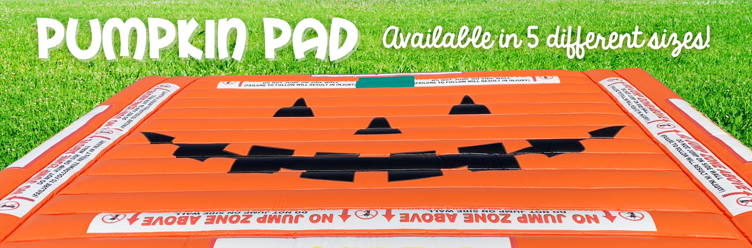 Inflatable Pumpkin Pad Jump Pad