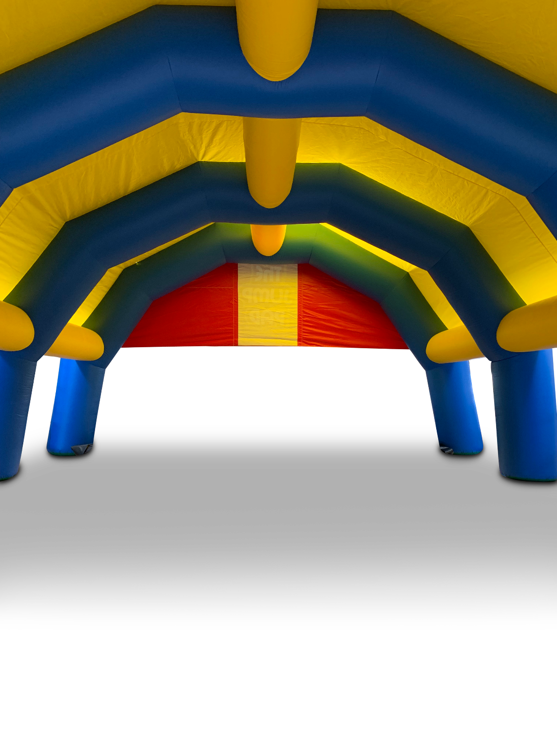 The Jump Pad 30x30 Inflatable Tent Canopy Inside View