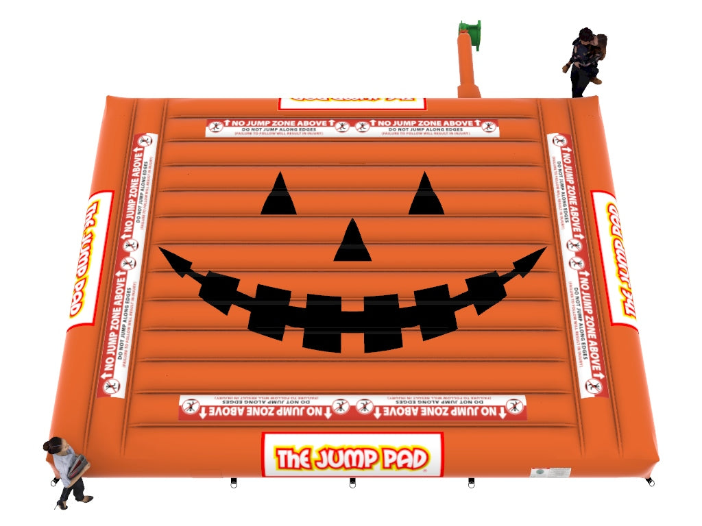 20x25 Pumpkin Pad Inflatable Trampoline | The Jump Pad