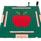 Aerial View of 30x30 Apple Jump Pad Inflatable