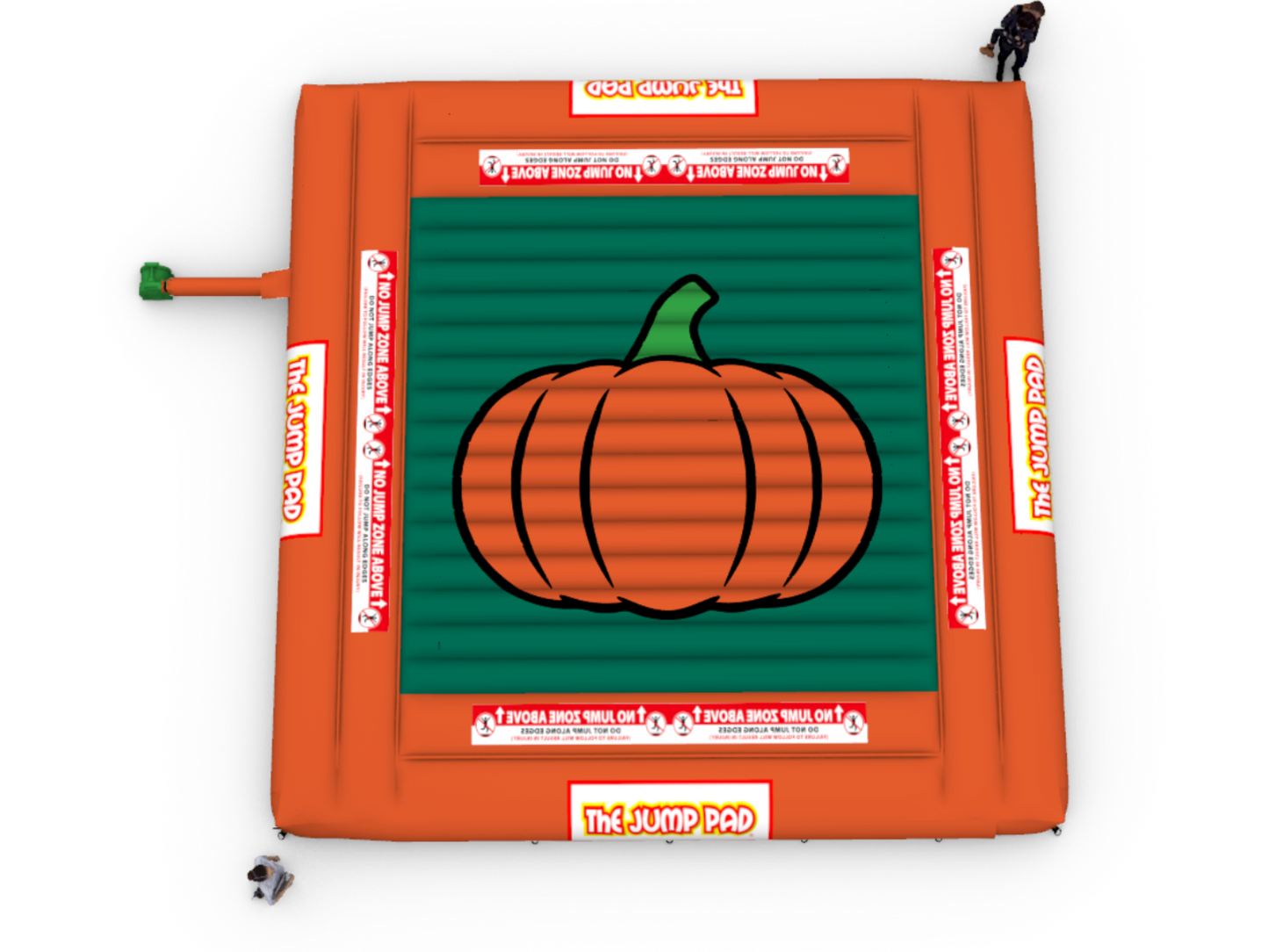 30x30 Original Pumpkin Pad Aerial View | The Jump Pad