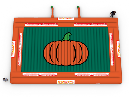 30x50 Original Pumpkin Pad Aerial View | The Jump Pad