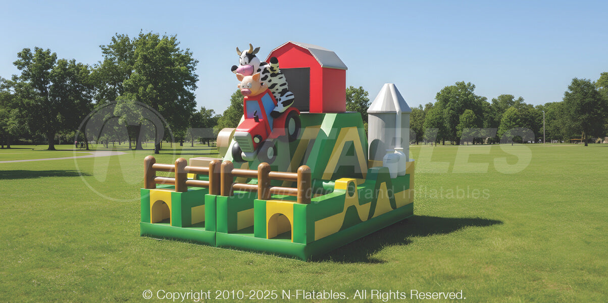 Barnyard Breakout Obstacle™  (Dual) - The Jump Pad