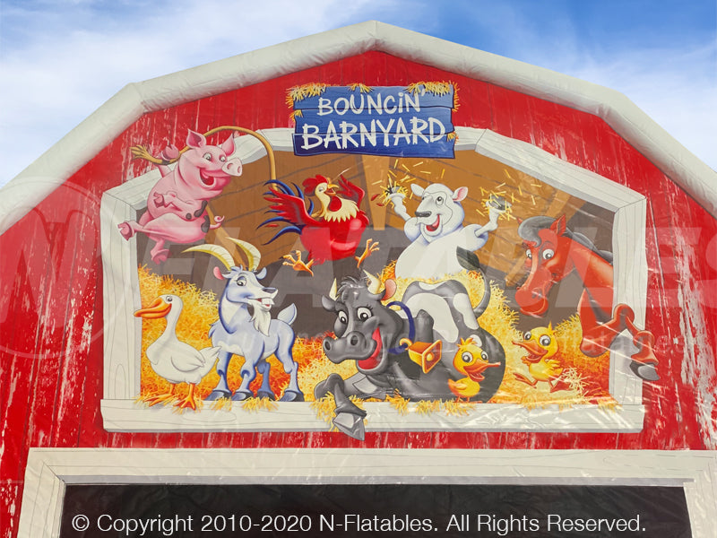 Bouncin’ Barnyard 5-in-1 Combo™ - The Jump Pad