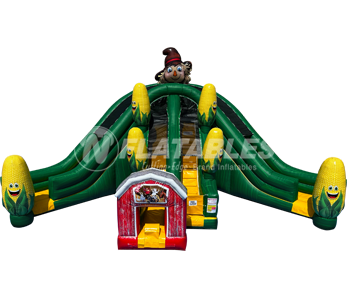 Triple Scarecrow Slide - The Jump Pad