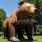 Inflatable Grizzly Bear Mascot - The Jump Pad