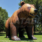 Inflatable Grizzly Bear Mascot - The Jump Pad