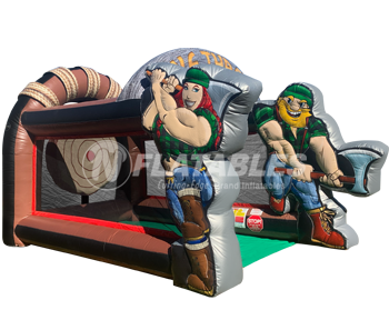 Inflatable Lumberjack Axe Throw™ (Single) - The Jump Pad