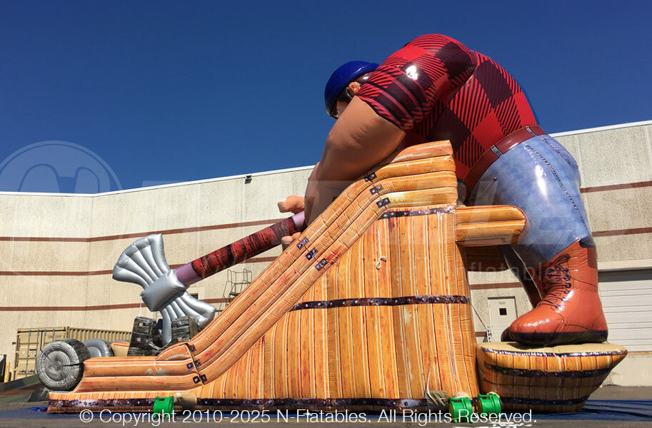 Lumberjack (24’) Dual Slide - The Jump Pad