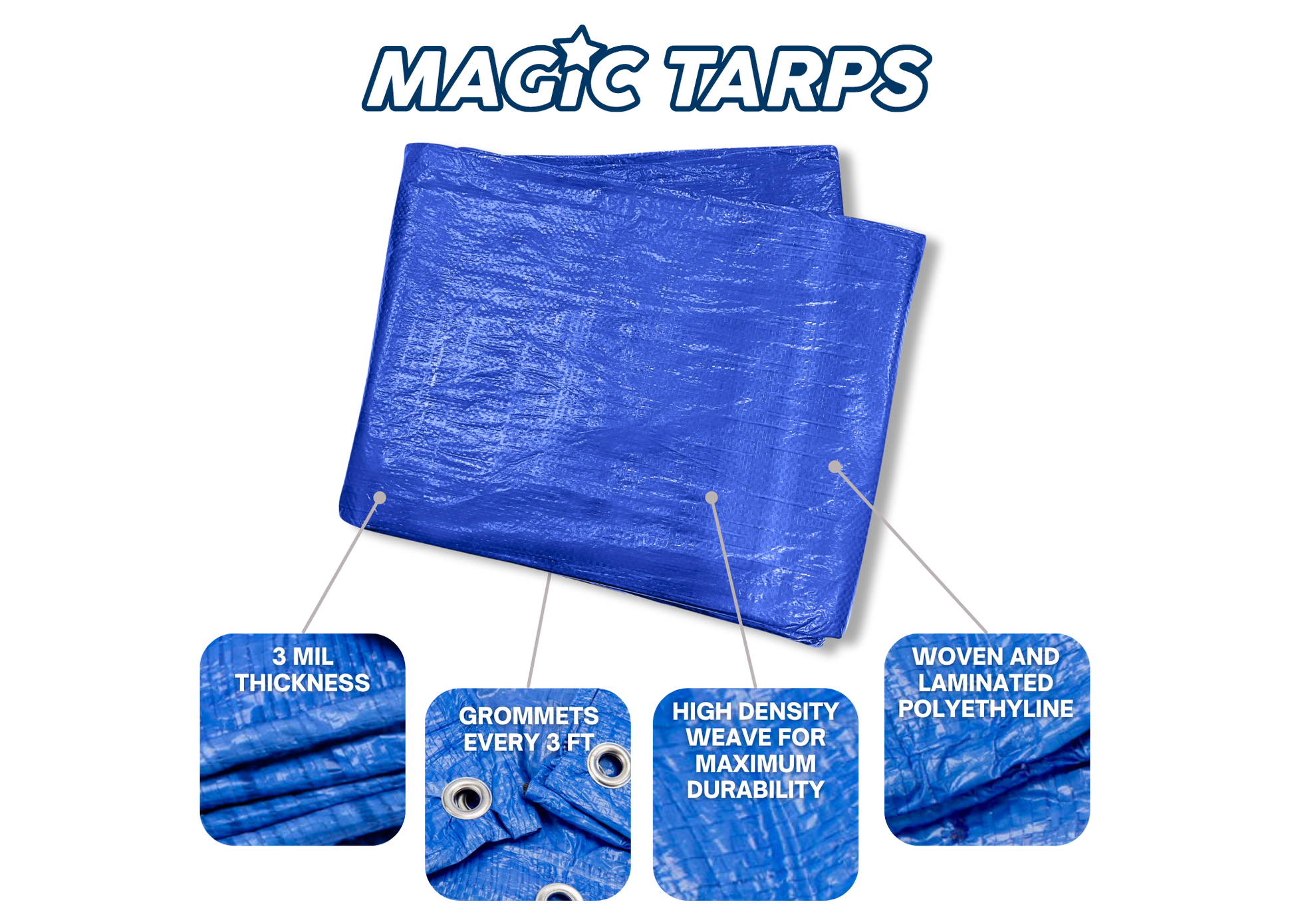 Magic Tarps showcasing four unique features | The Jump Pad