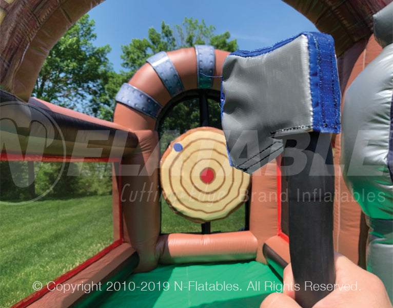 Inflatable Viking Axe Throw™ (Single) - The Jump Pad
