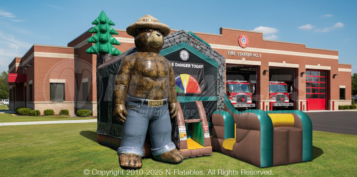 Smokey Bear Bouncer Combo - The Jump Pad