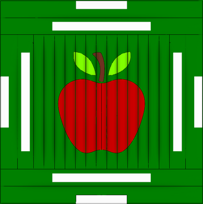 30x50 Large Apple Pad